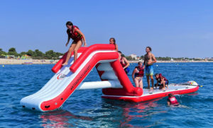 Big paddle toboggan